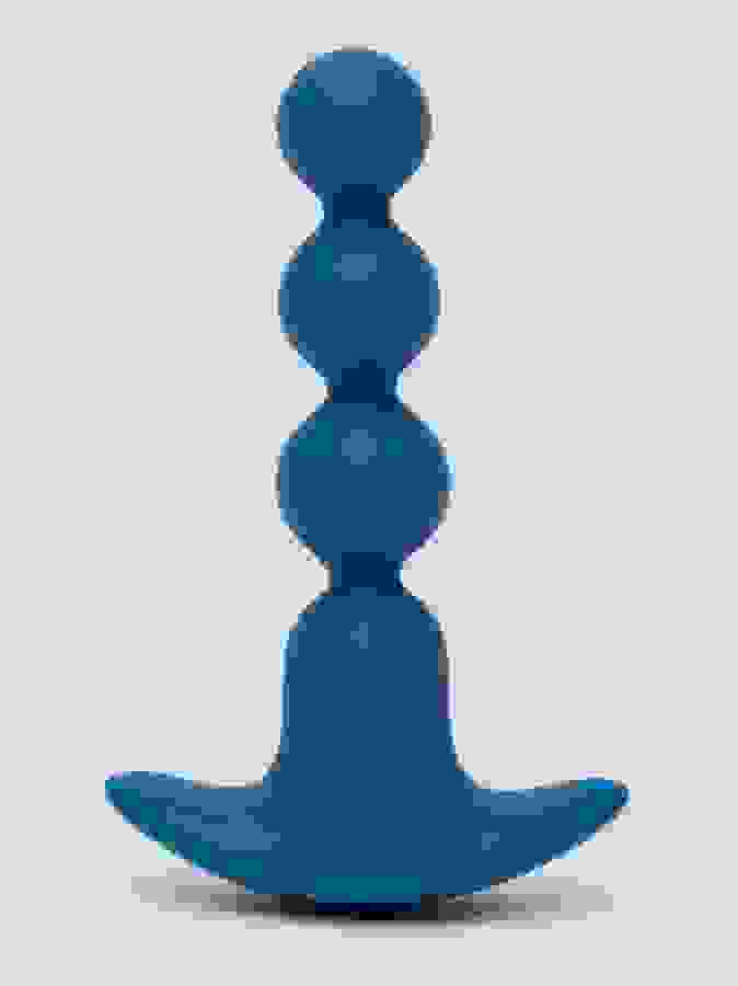 Lovehoney Ignite 20 Function Vibrating Anal Beads, Blue, hi-res